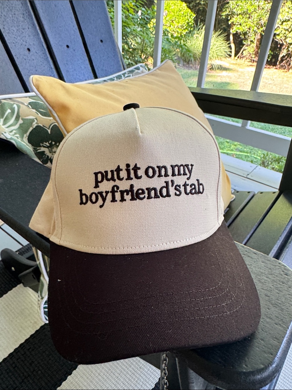 Trendy trucker hat